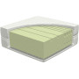 Matelas LifeTime 5 zones roulé  avec mousse confort H2, 120x200 cm, hauteur 15 cm