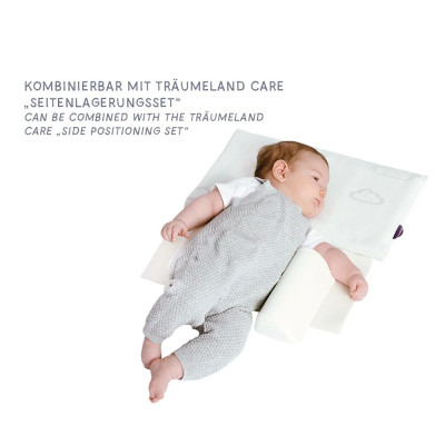 Träumeland Care Wolke ergonomic baby pillow 25 x 40 cm