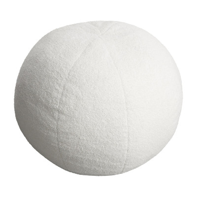 Lifetime Pouf Ball - Teddy Cream