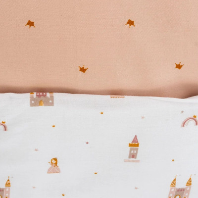 Träumeland bed linen Fairytale gold 100/135 + 40/60 cm