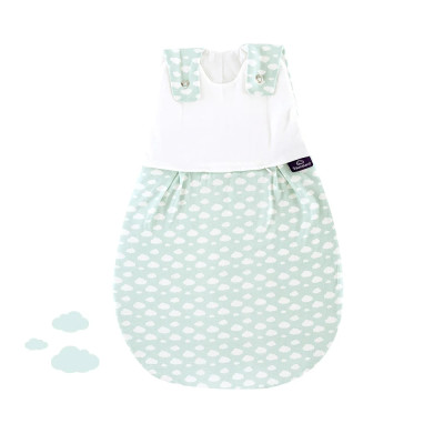 Träumeland baby sleeping bag LIEBMICH Wolke mint