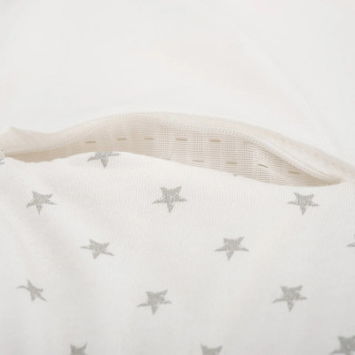 Träumeland baby sleeping bag LIEBMICH Sternchen grau