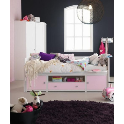 Lifetime - Kidsrooms Letto a castello Basic Lukas-1-DLR 90x200 con struttura a doghe DeLuxe