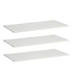 Lifetime 3 floors for cabinet element 100 cm White lacquered