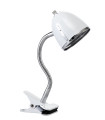 Lifetime clamp lamp white M/chrome edge