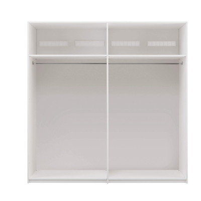 Éléments d’armoire Lifetime 200 cm (Sans portes) blanc