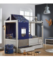 Lifetime Kinderzimmer Blue Camo Bett 90x200