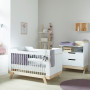 Lifetime - Lit combo chambre bébé 70 x 140cm et table à langer