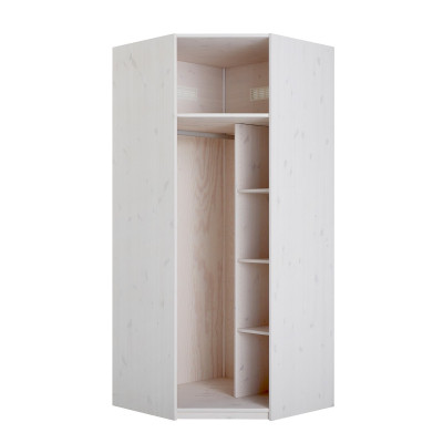 Lifetime corner cabinet (without door) whitewash