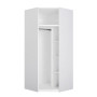 Lifetime corner cabinet (without door) white