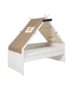 Lit de jour pour enfants cool Lifetime avec Tipi Surf blanc