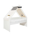 Lifetime Cool Kids bunk bed with tipi Superhero white