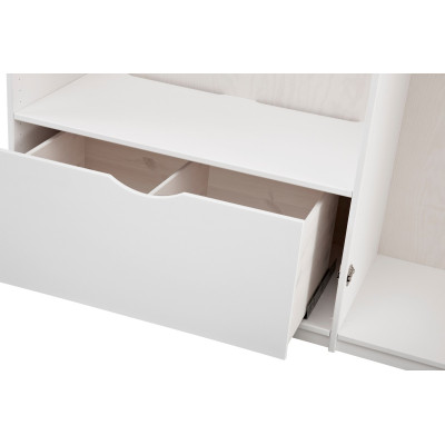 Lifetime drawer for cabinet element 100 cm whitewash