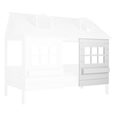 Pannello cabina Lifetime "Lake House" 80cm bianco