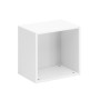 Lifetime box for rolls or as wall shelf White lacquered