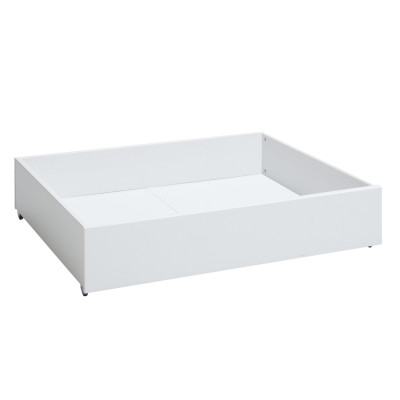 Lifetime small bed box for base bed White lacquered