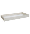 Grande cassettone da letto Lifetime per letto di base in whitewash