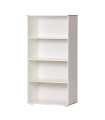 Manis-h shelf with 3 floors Snow white