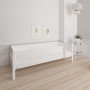 Manis-h ODIN Kinderbett 90x200 cm mit Absturzsicherung Snow white