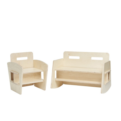 Manis-h FLIP Vip Bank - Fantastic bench for children Nature