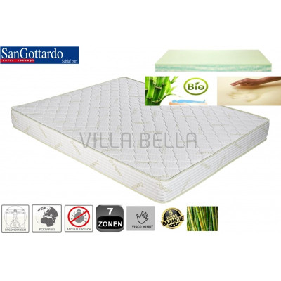 San Gottardo Trio Bamboo mattress 180 x 200 cm