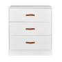 Lifetime All in one base element with 3 drawers Whitewash