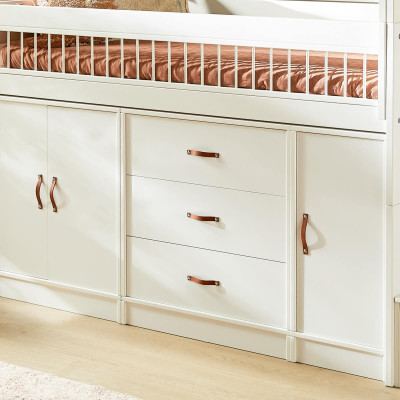 Lifetime All in one base element with 3 drawers Whitewash