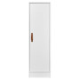 Lifetime All in one large locker with door, shelf and clothes rail white