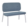 Lifetime Chill Bench with upholstered seat Midnight shade