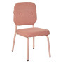 Chaise Chill Lifetime avec siège rembourré Rose Blush