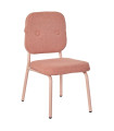 Chaise Chill Lifetime avec siège rembourré Rose Blush