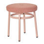 Tabouret Chill Lifetime avec siège rembourré Rose blush