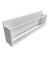 Lifetime Bookcase White Lacquered