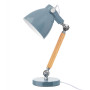 Lampe de Table Lifetime Bois / Métal - Teinte Bleue