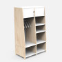 Mathy by Bols Asymetry Two Column Wardrobe with Two Tops