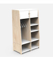 Mathy by Bols Asymetry Two Column Wardrobe with Two Tops