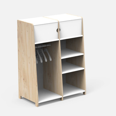 Mathy by Bols Asymetry armoire double asymétrique