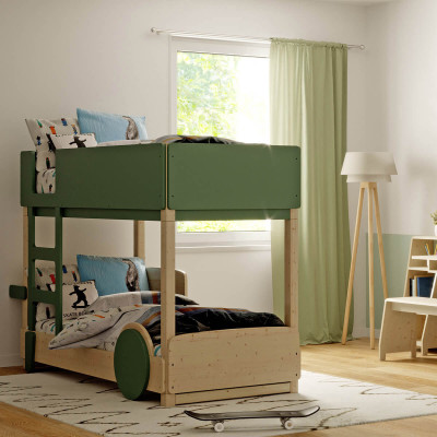 Mathy by Bols Discovery Bunk Bed 226 cm x 130 cm white