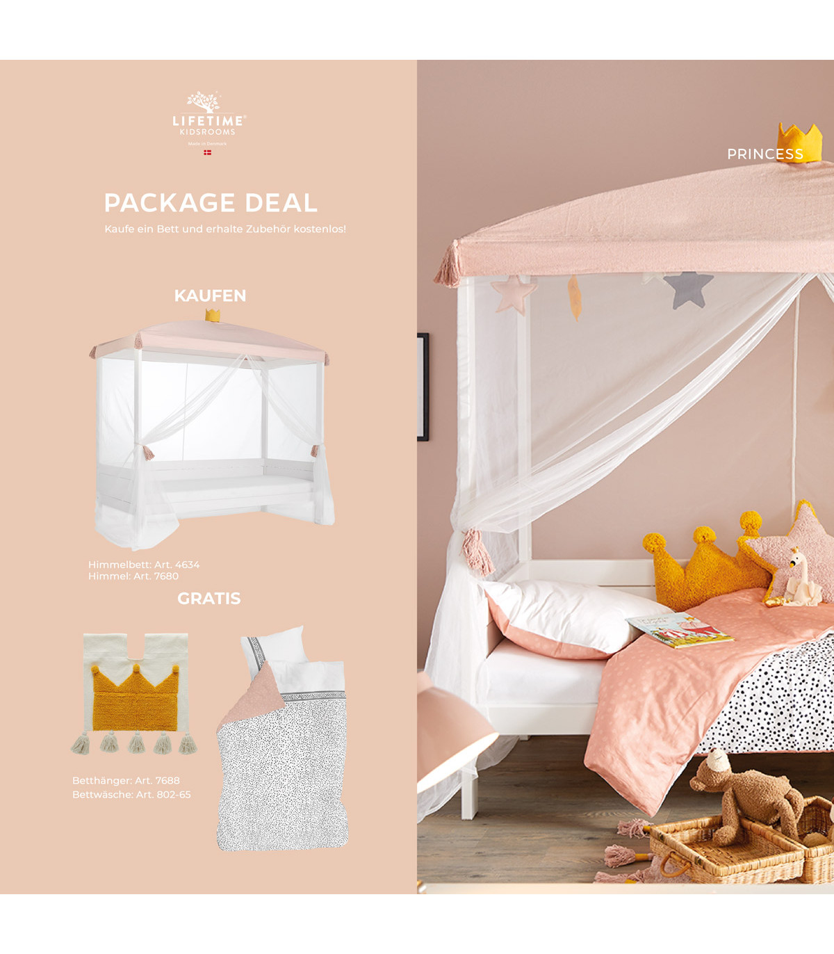 Canopy bed clearance princess