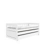 Lifetime cabin bed with guestbed and drawer Breeze 90 x 200 cm, slatted base deluxe white