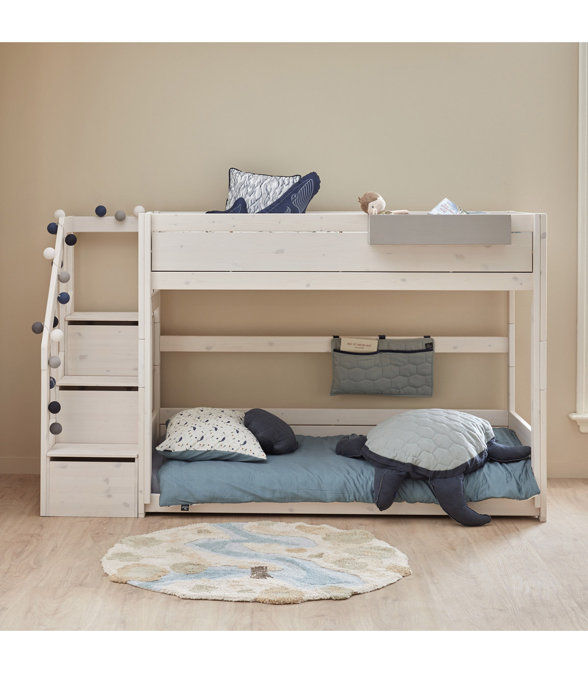 Discount VERSAND VOR WEIHNACHTEN Etagenbett LUKAS für 3 Kinder 90x200 8