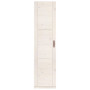 Lifetime armadio con 1 porta e barra appendiabiti, 50 cm whitewash