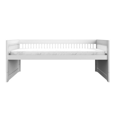 Lifetime lit superposé Breeze KOMBO 90 x 200 avec sommier standard blanc