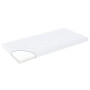 Träumeland matelas bébé Wiege Wash 40 x 80 x 5 cm, carré