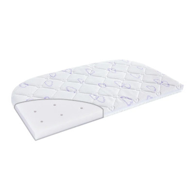 Träumeland Matelas pour lit d'appoint Sleepy grand 50 x 88 cm 2 coins arrondis