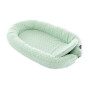 Träumeland baby nest "Home" Comfort Twister green