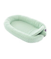 Träumeland baby nest "Home" Comfort Twister green