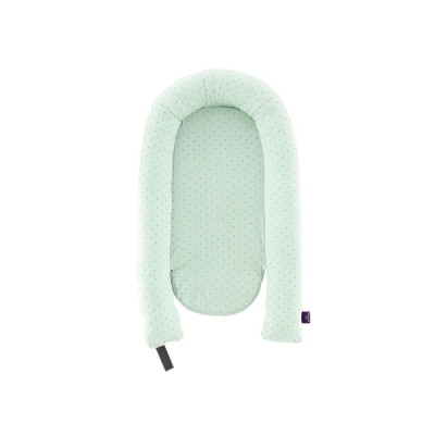 Träumeland baby nest "Home" Comfort Twister green