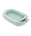 Träumeland baby nest "Home" Comfort Twister blue