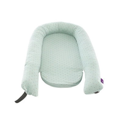 Träumeland baby nest "Home" Comfort Twister blue